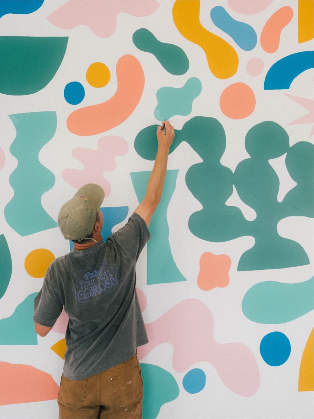 Will Bryant, Amy’s Ice Creams — Round Rock Mural Installation
